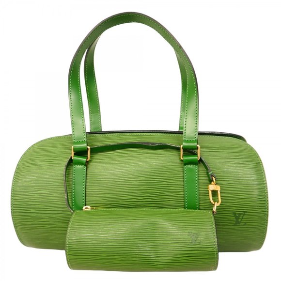 LOUIS VUITTON Green Monogram Pouch - Picture 1 of 11